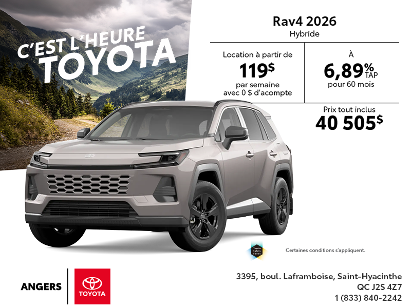 Toyota RAV4 Hybrid 2026