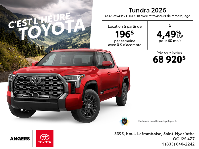 Toyota Tundra 2026