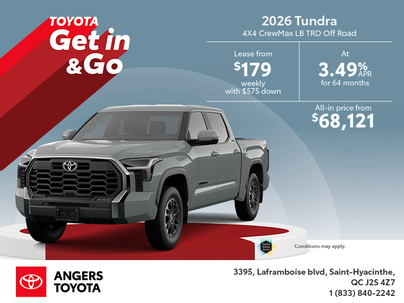 2026 Toyota Tundra