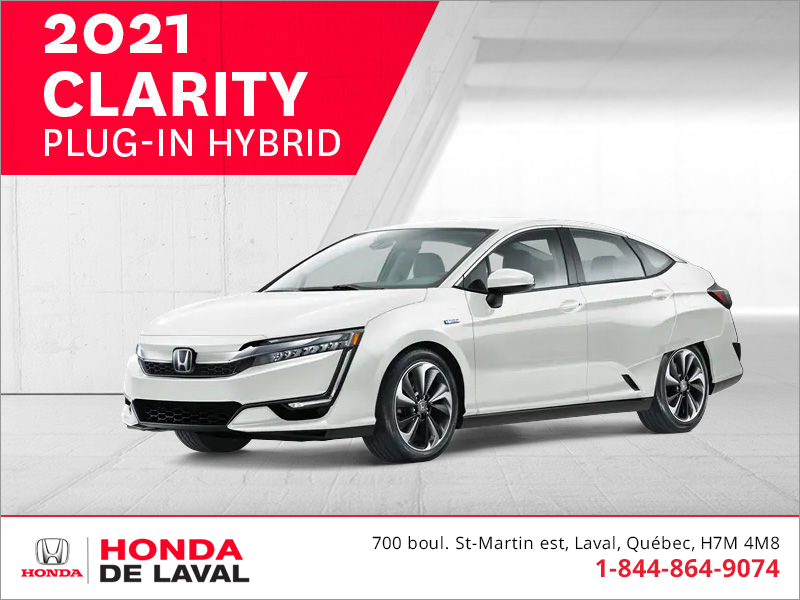 Get the 2021 Honda Clarity!