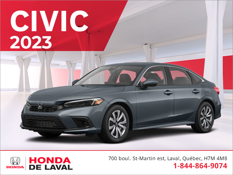 Obtenez la Honda Civic à hayon 2023 !