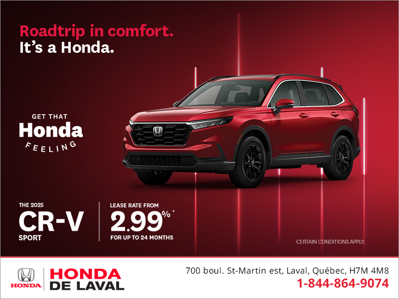 Get the 2025 Honda CR-V!