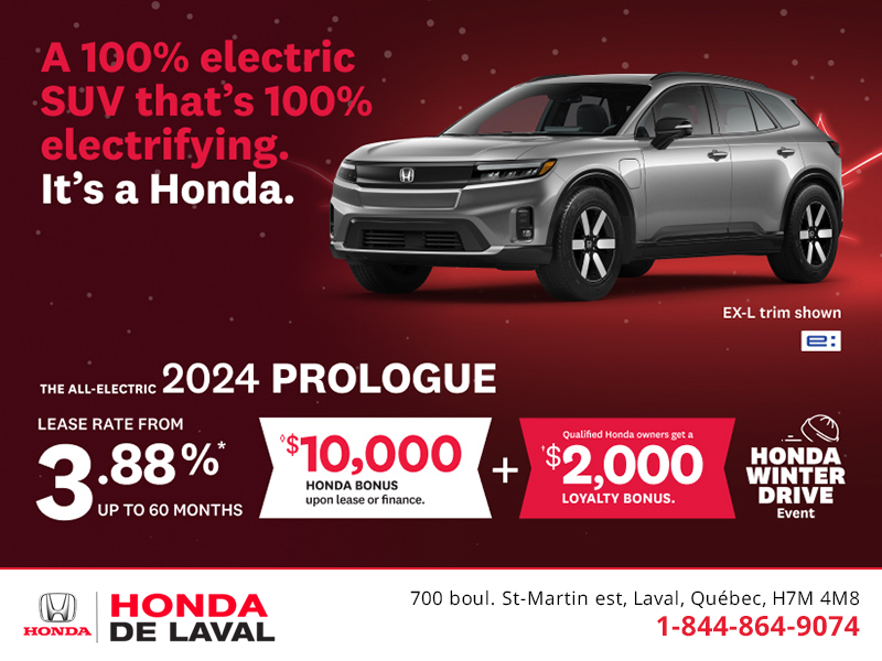 Get the 2024 Honda Prologue! 