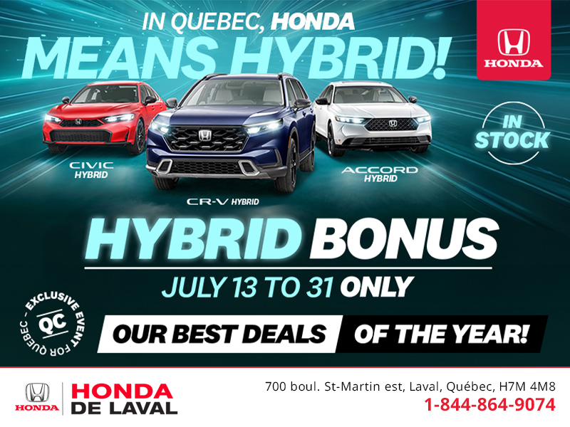 Honda Monthly Event!