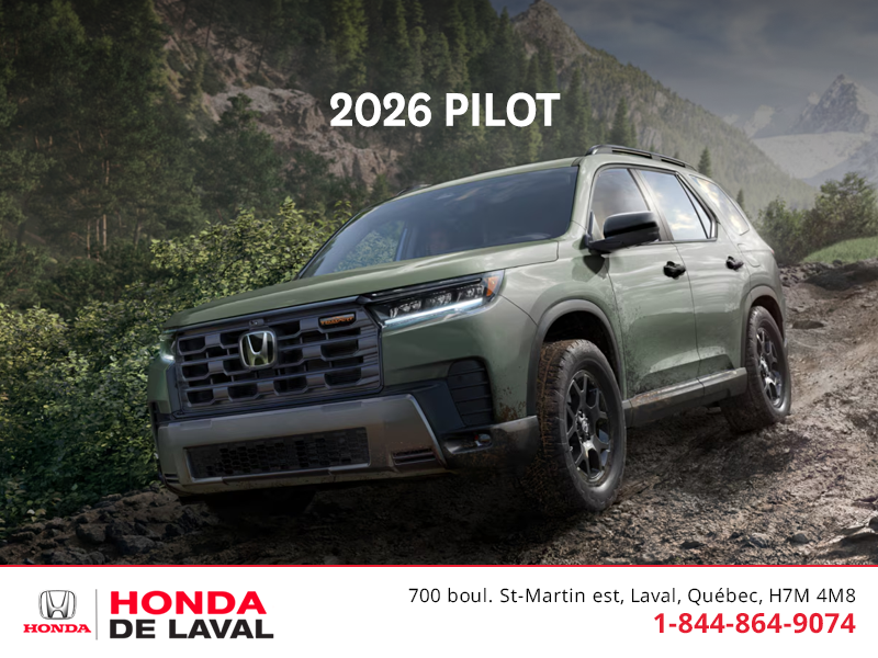 2026 Honda Pilot