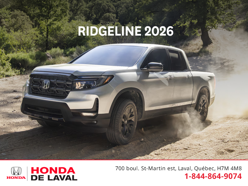 Honda Ridgeline 2026