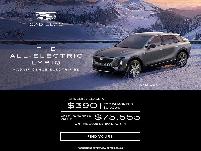 2025 Cadillac Lyriq