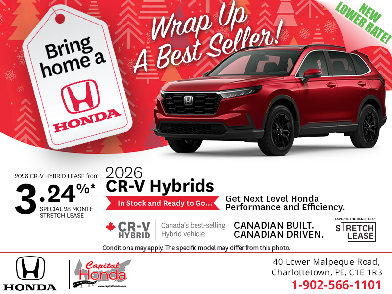 Get the 2026 Honda CR-V hybrid! 