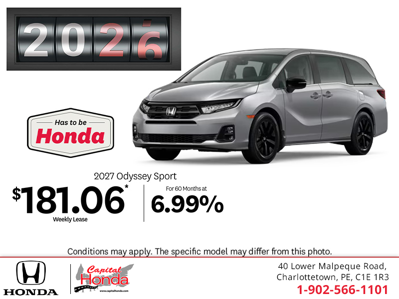 2027 Honda Odyssey