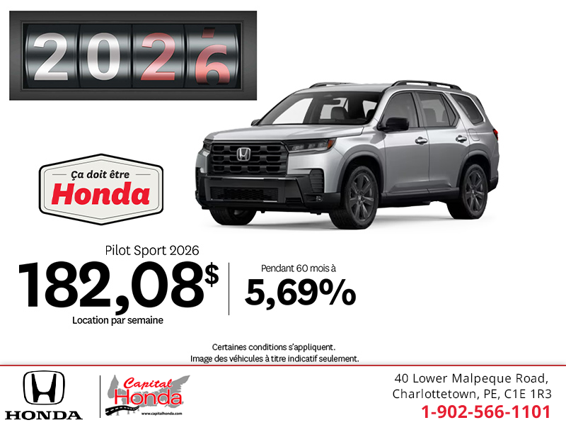 Honda Pilot 2026