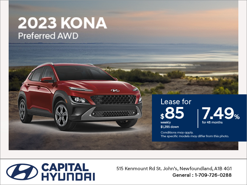 Get the 2023 KONA!
