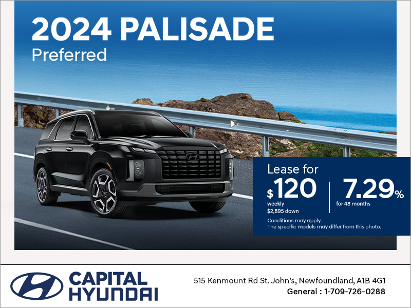 Get the 2024 Hyundai Palisade