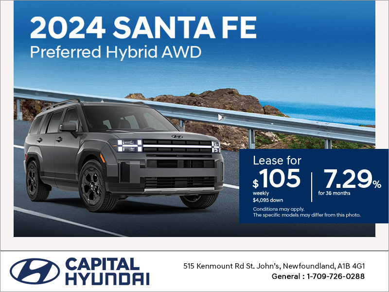 Get the 2024 Hyundai Santa Fe