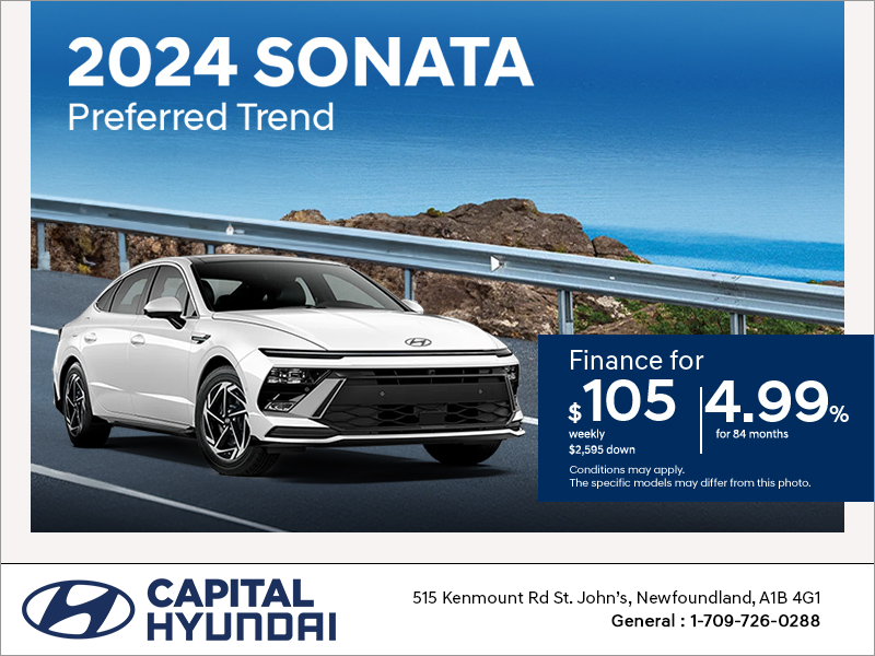 Get the 2024 Hyundai Sonata