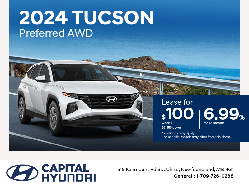 Get the 2024 Hyundai Tucson