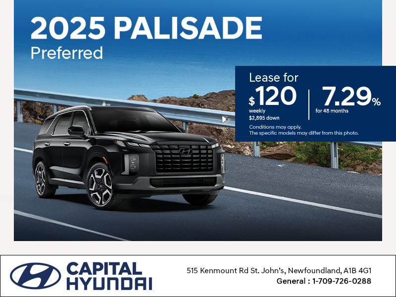 Get the 2025 Hyundai Palisade