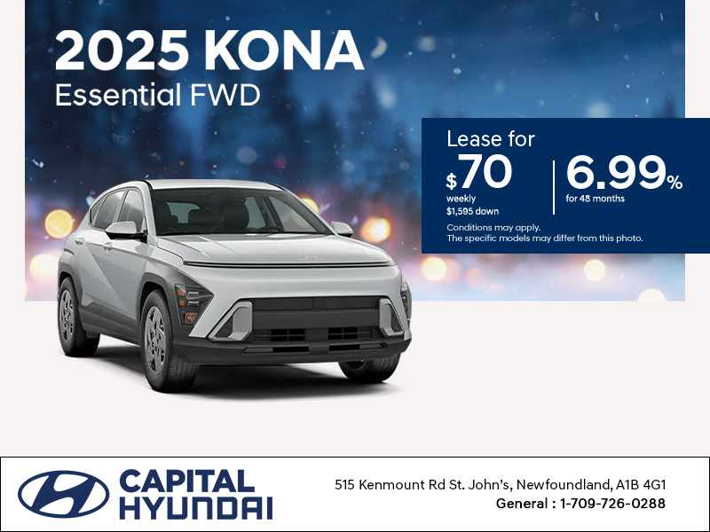 Get the 2025 Hyundai Kona