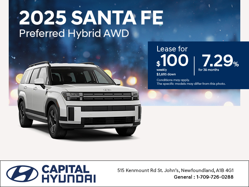 Get the 2025 Hyundai Santa Fe