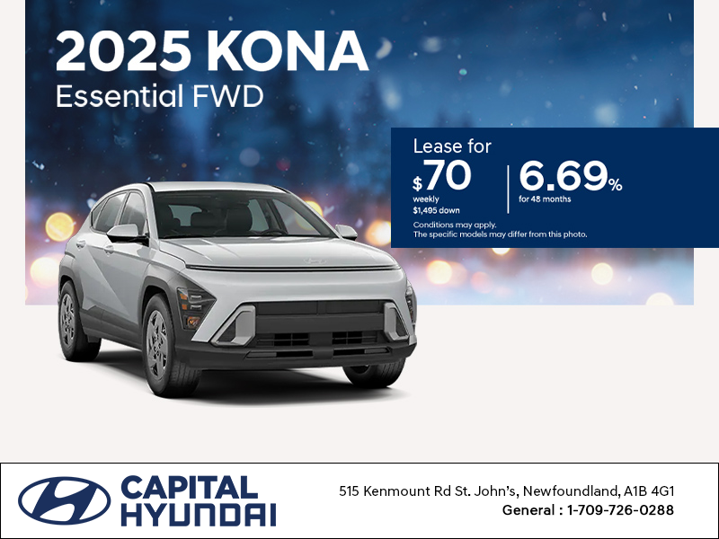 Get the 2025 Hyundai Kona