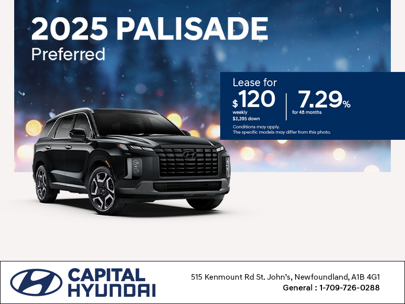 Get the 2025 Hyundai Palisade