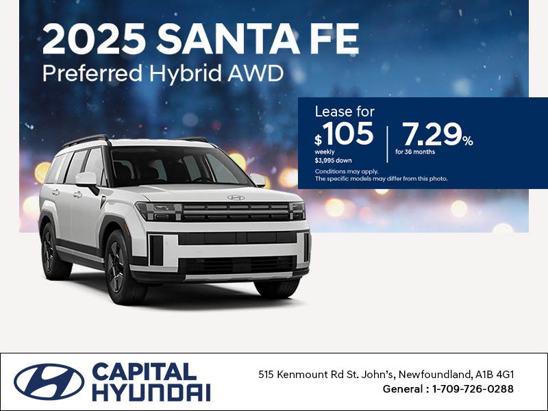 Get the 2025 Hyundai Santa Fe