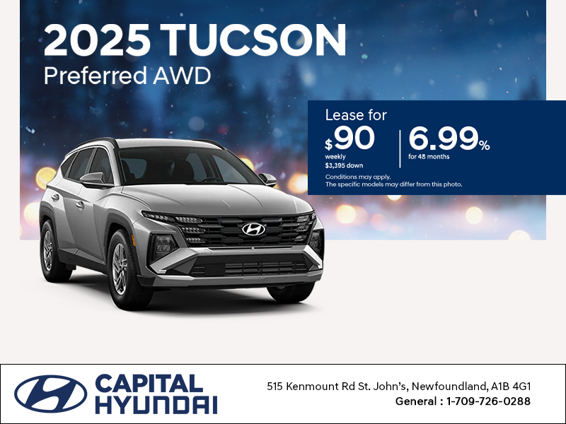 Get the 2025 Hyundai Tucson