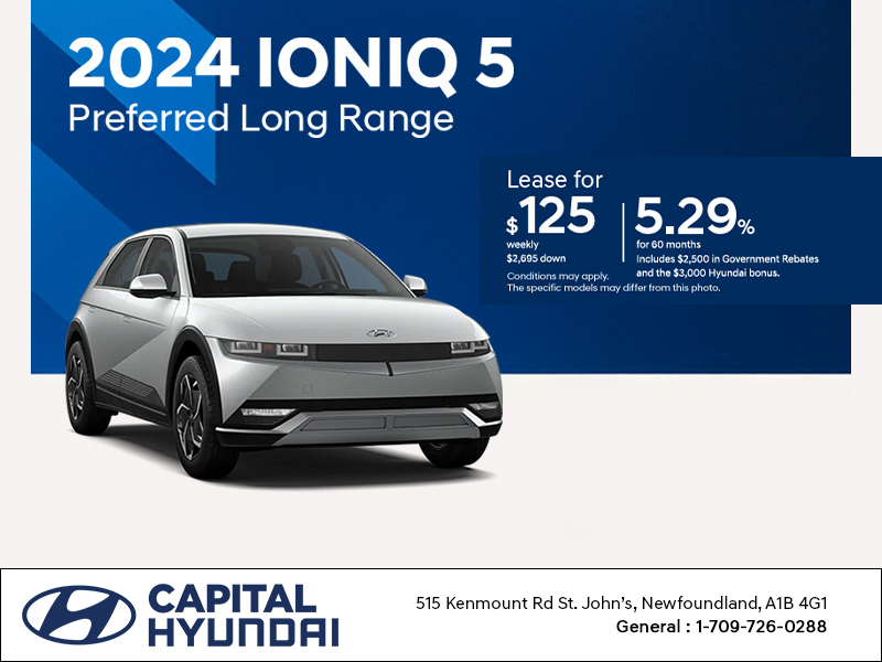 Get the 2024 Hyundai IONIQ 5