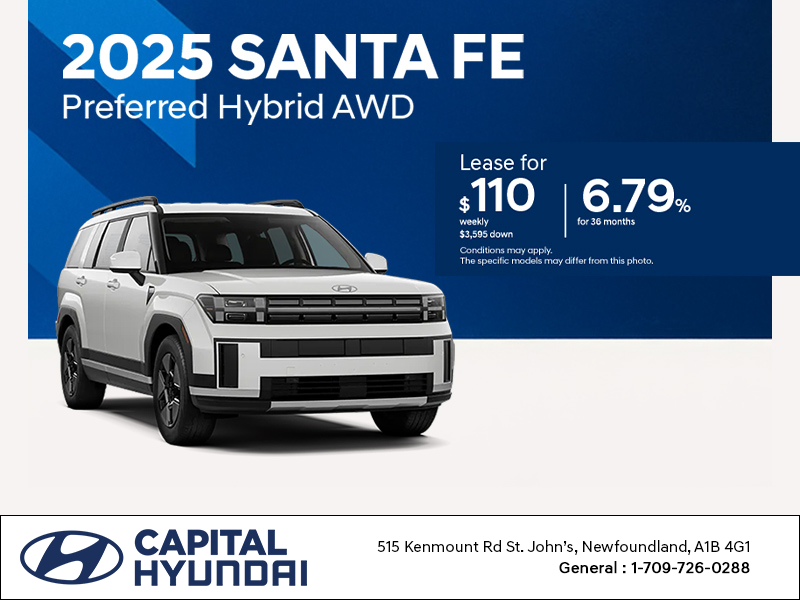 Get the 2025 Hyundai Santa Fe