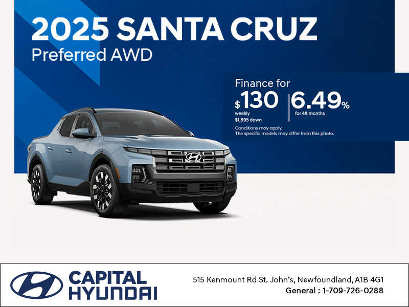 Get the 2025 Hyundai Santa Cruz