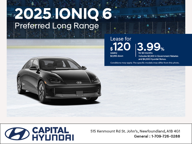 Get the 2025 Hyundai IONIQ 6