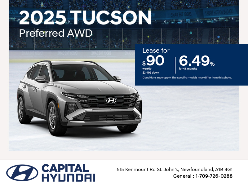 Get the 2025 Hyundai Tucson