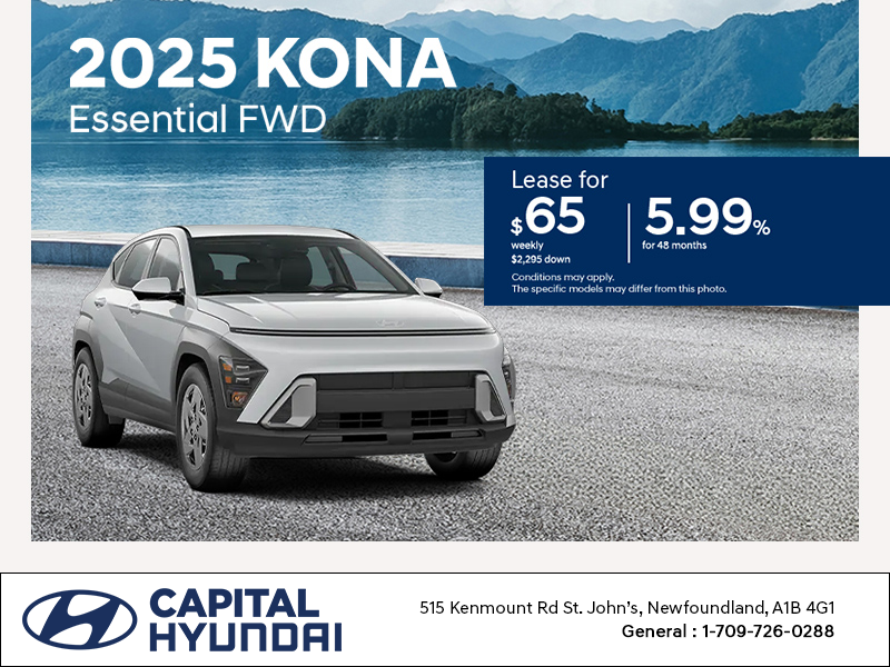 Get the 2025 Hyundai Kona