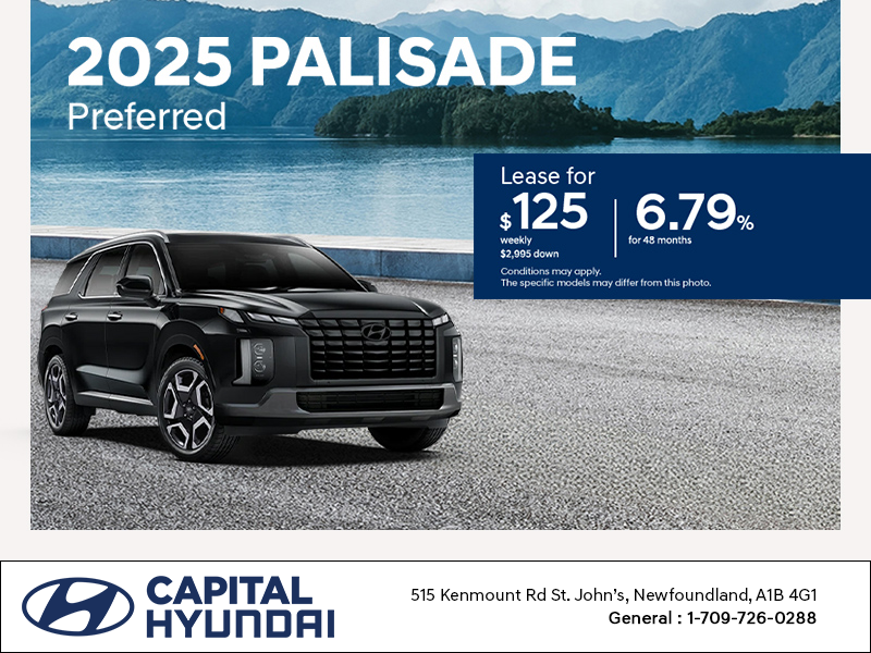Get the 2025 Hyundai Palisade