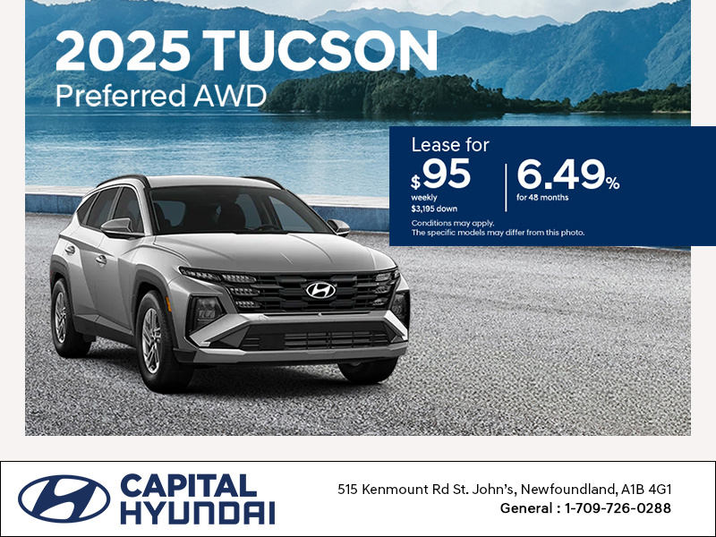 Get the 2025 Hyundai Tucson