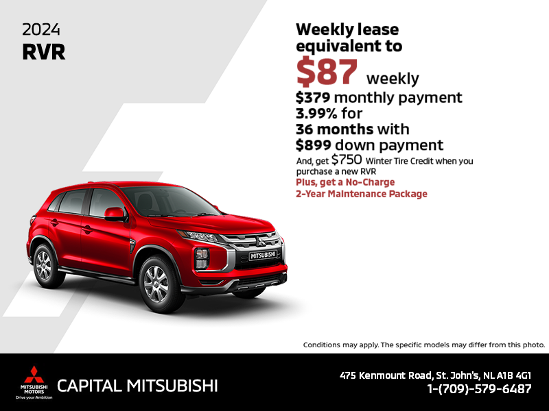 Get the 2024 Mitsubishi RVR