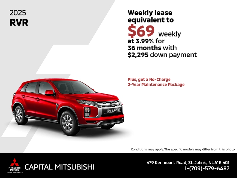 Get the 2025 Mitsubishi RVR