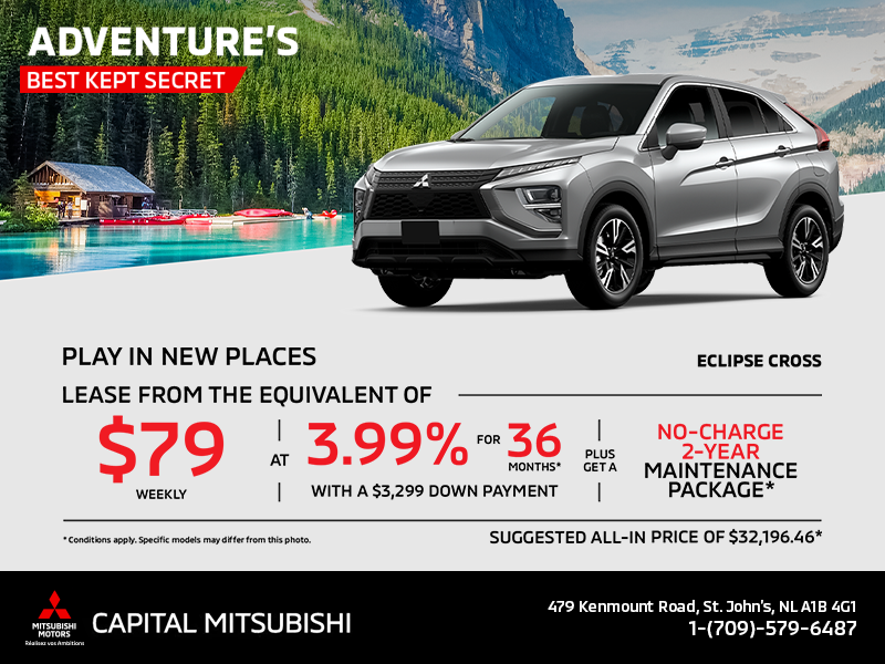 Get the 2025 Mitsubishi Eclipse Cross