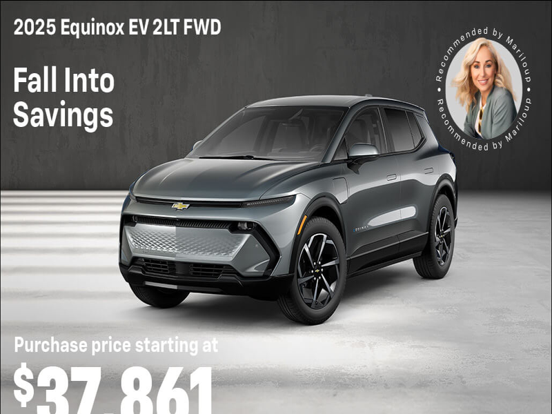 Get the 2025 Chevrolet Equinox EV