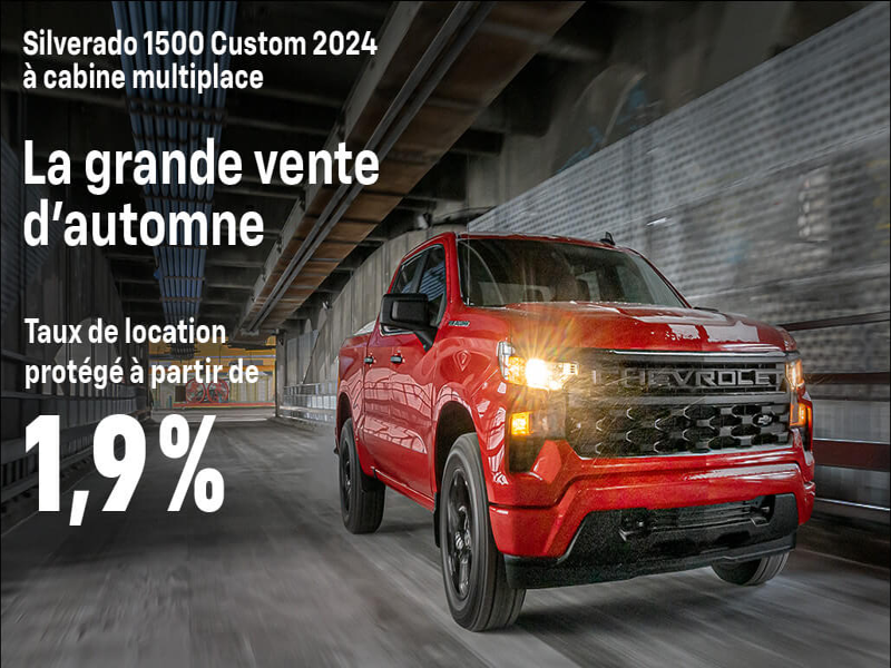 Procurez-vous le Chevrolet Silverado 1500 2024