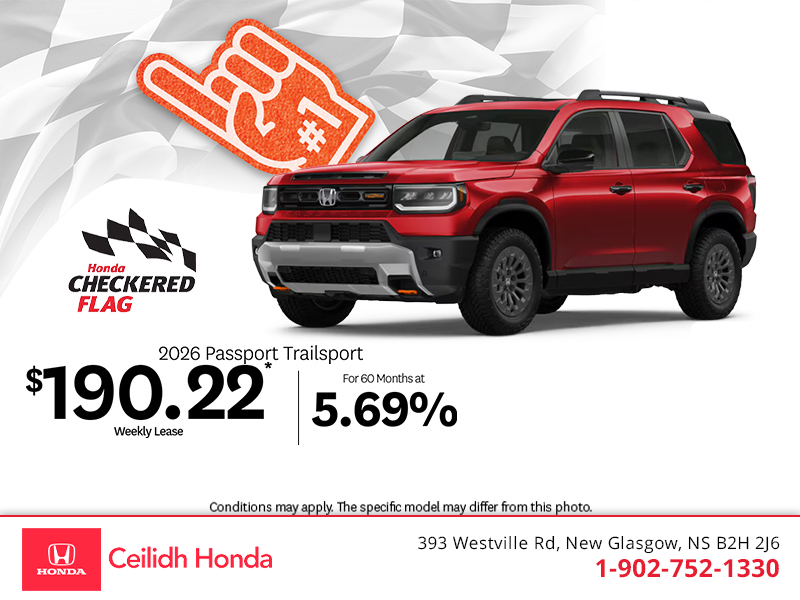 Get the 2026 Honda Passport!