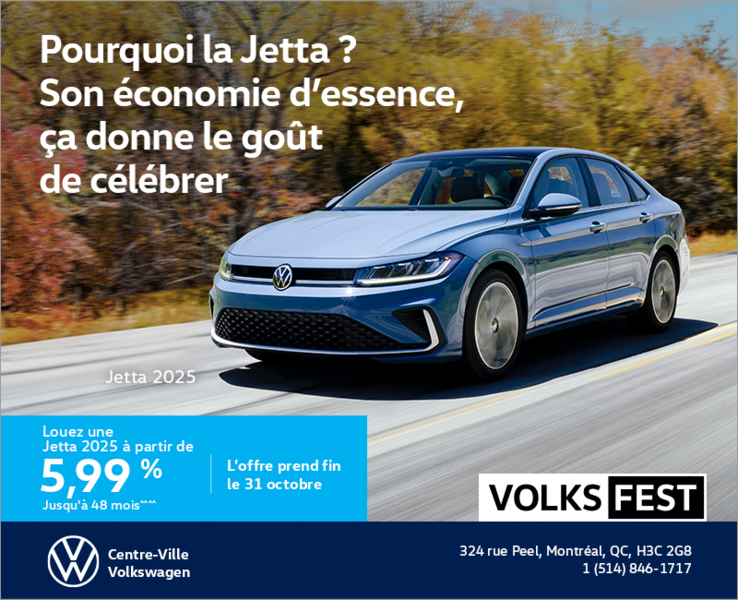 Procurez-vous la Volkswagen Jetta 2025