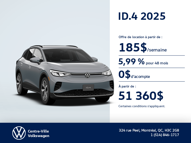 Procurez-vous la ID.4 2025