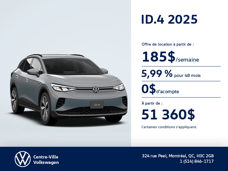 Procurez-vous la ID.4 2025