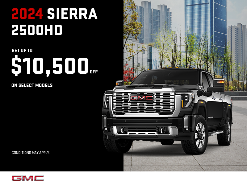 The 2024 GMC Sierra 25000HD