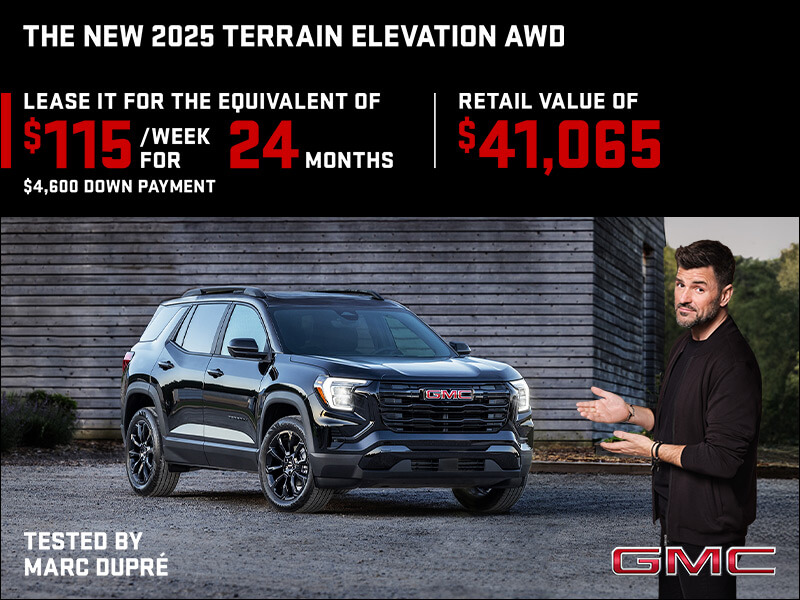 The 2025 GMC Terrain