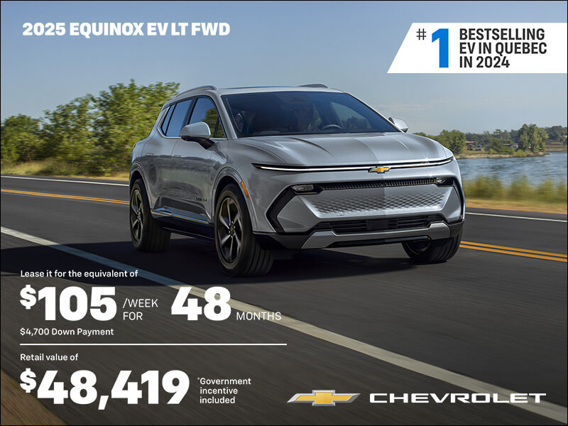 Get the 2025 Chevrolet Equinox EV