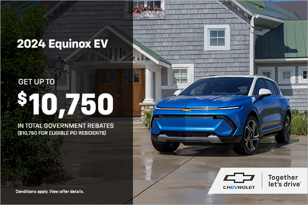 Get the 2024 Chevrolet Equinox EV