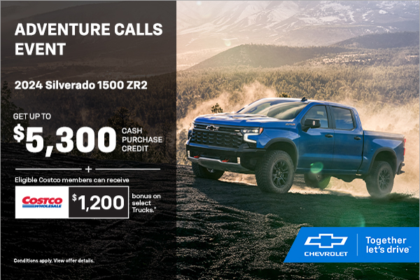 Get the 2024 Silverado 1500 RST