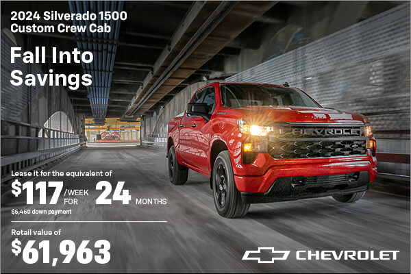 Get the 2024 Chevrolet Silverado 1500