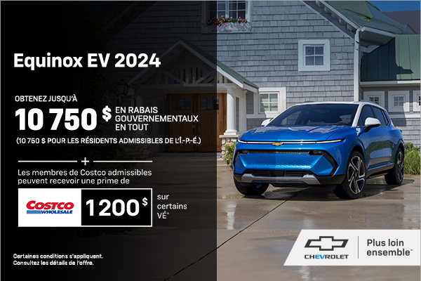 Procurez-vous le Chevrolet Equinox EV 2024